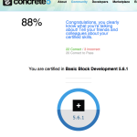 concrete5 の公式認定プログラム Certification を受けてみました